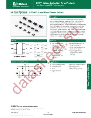 SP3002-04JTG datasheet  